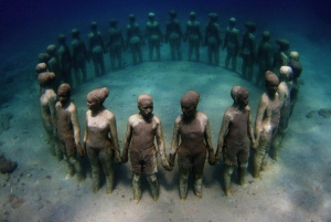 Grenada City underwater sculptures